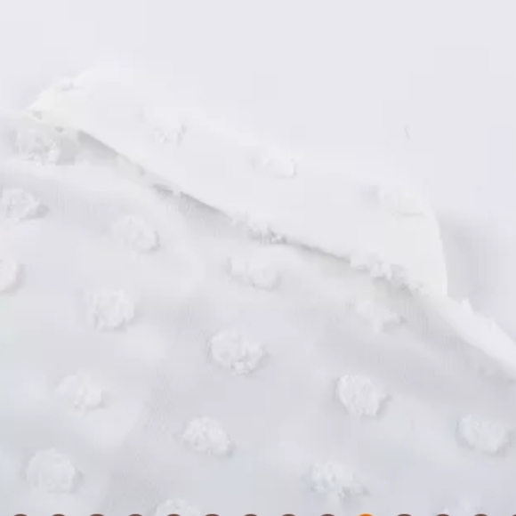 ♥️New boutique button ruffle dot tank - Picture 12 of 17